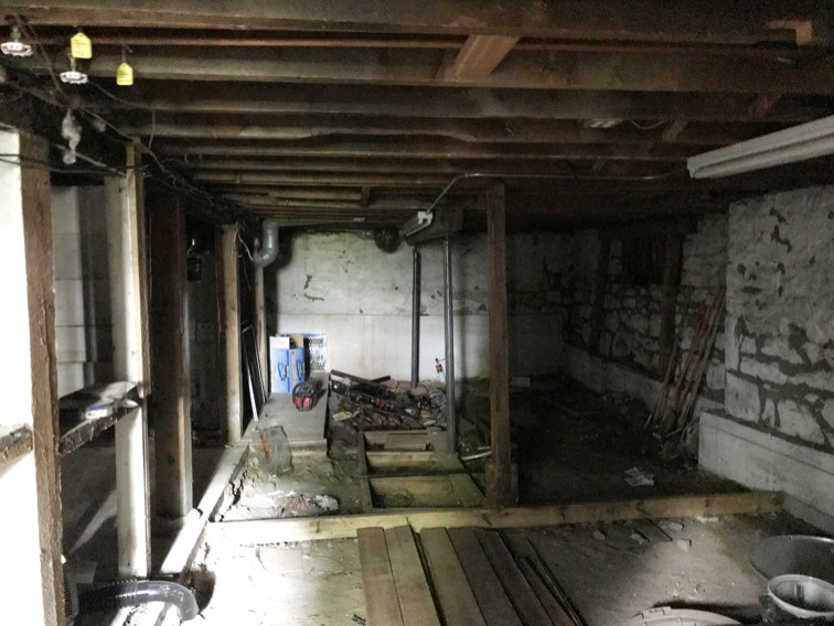 BEFORE the renovation started!!