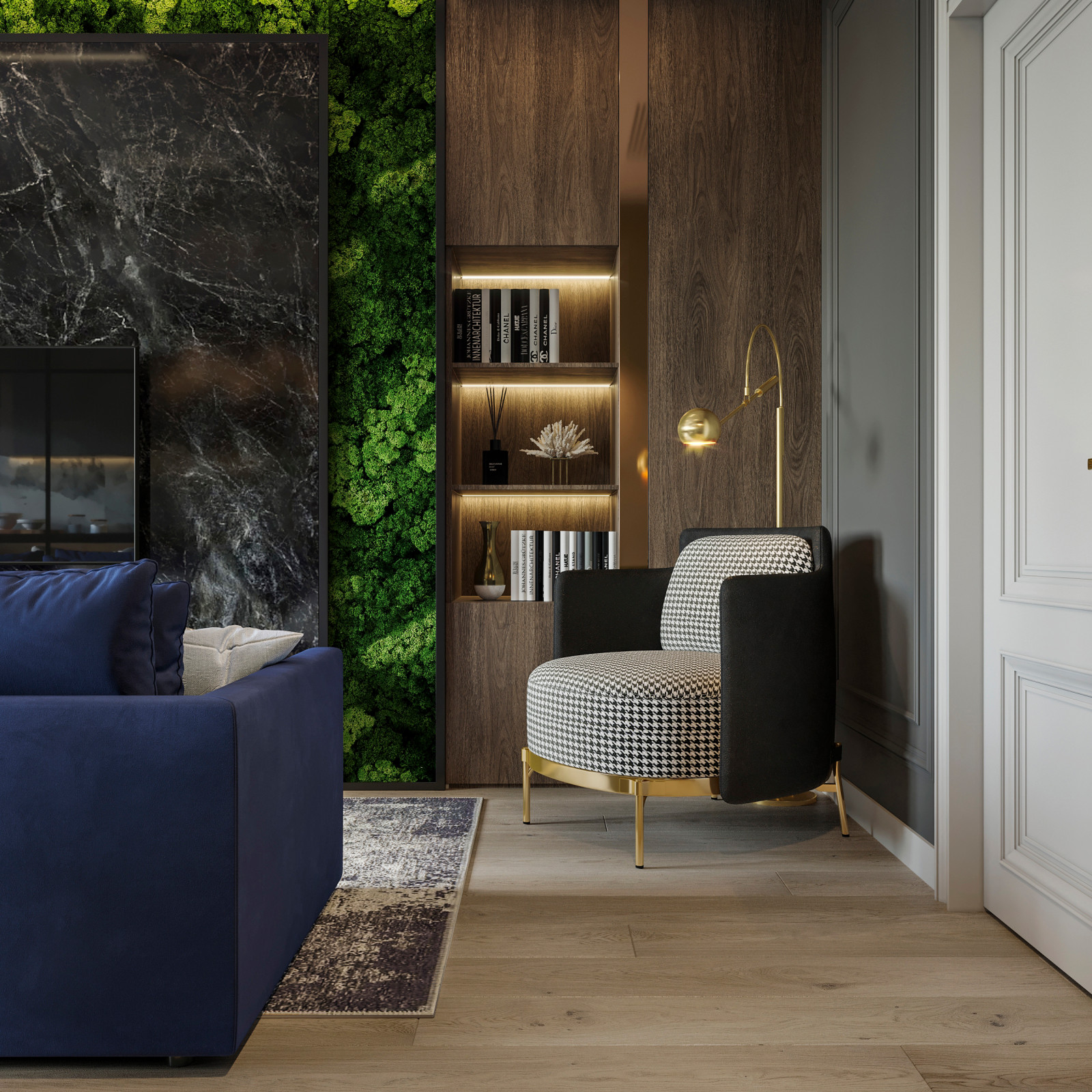 Дизайн-проект 3-комнатной квартиры в ЖК «Ты и Я»