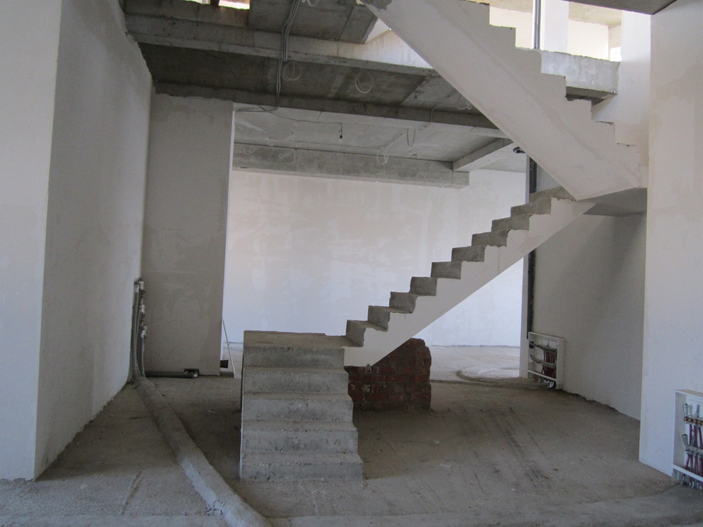 Лестница до и после