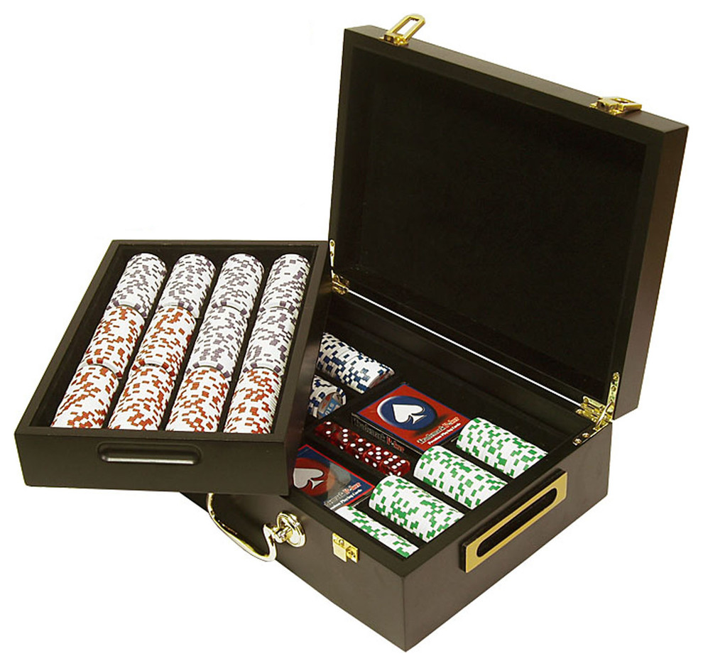 maverick 300 dice style poker chip set