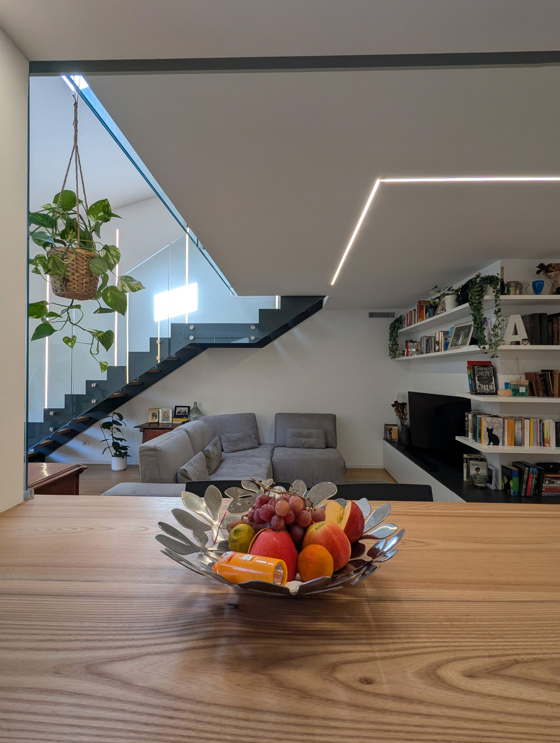 DUPLEX CON DOPPIA ALTEZZA -zona giorno