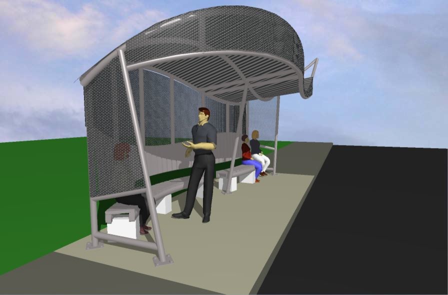 Pelican Park bus shelter