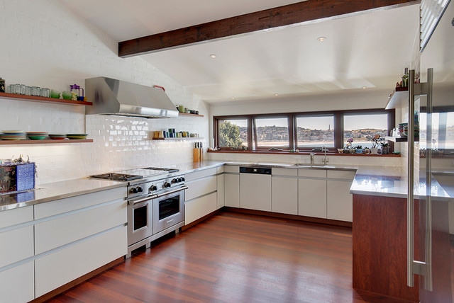 Bondi Beach contemporaneo-cucina