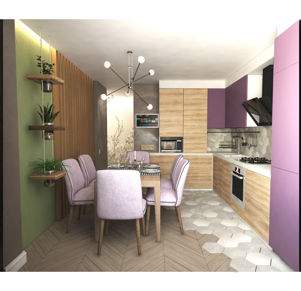 Новостройка в современном стиле