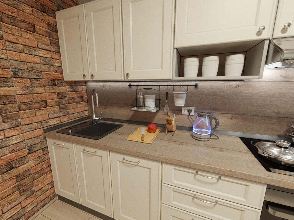 Дизайн - проект. Кухня. г. Екатеринбург. Варианты цветового решения столешницы