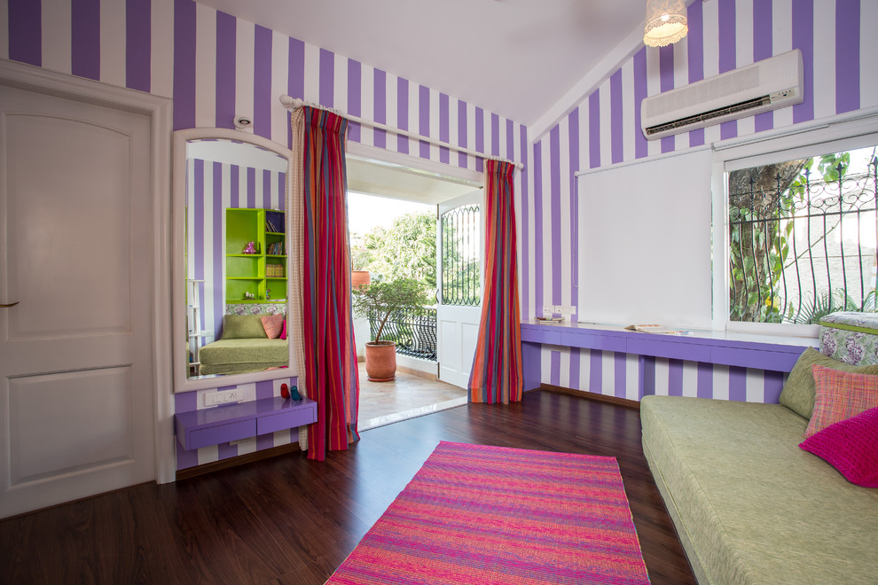 Inspiration for an eclectic bedroom in Mumbai.