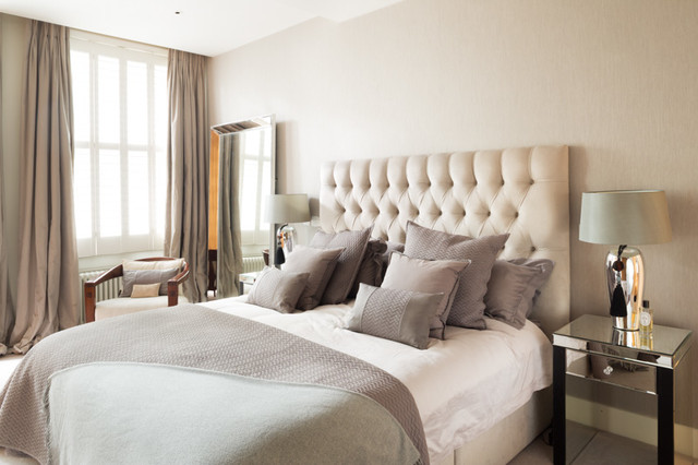 South Kensington Apartment modern-bedroom