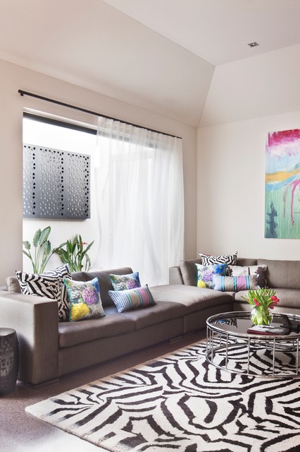 Toorak Residence modern-wohnbereich