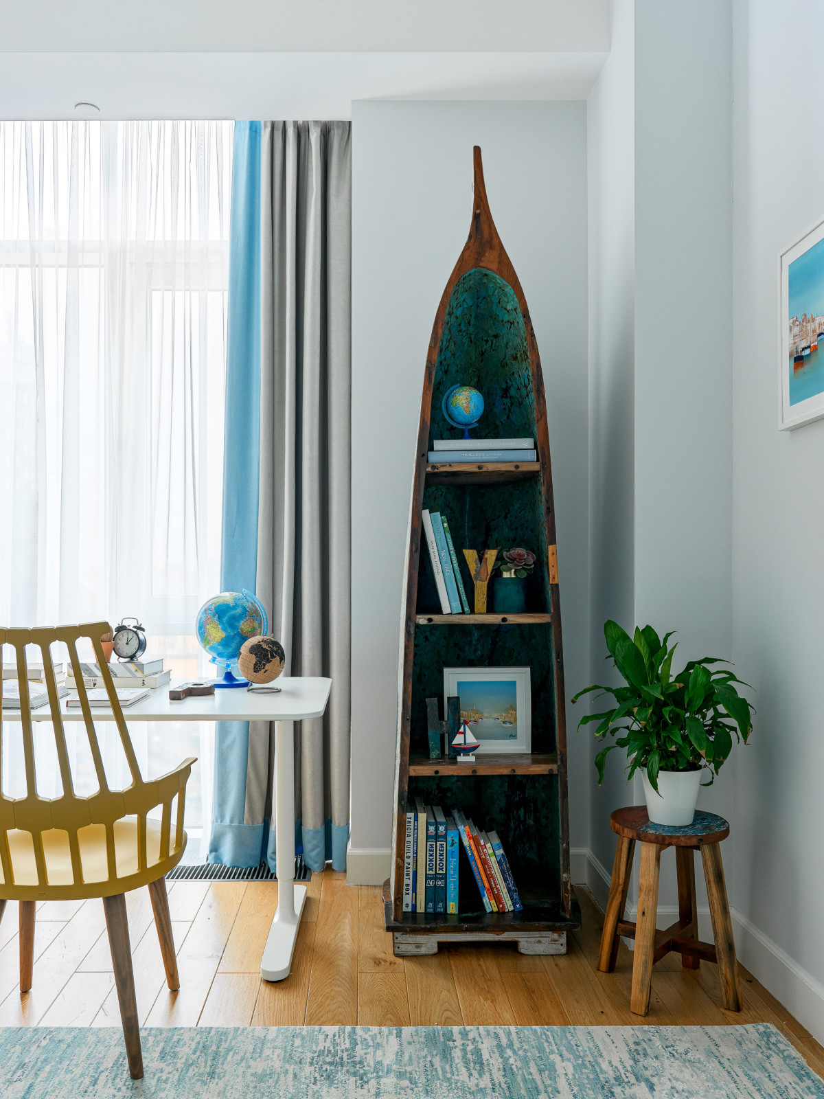 Яркая квартира для путешественников