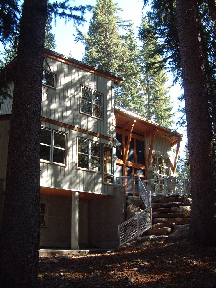 This is an example of a contemporary exterior in Salt Lake City.
