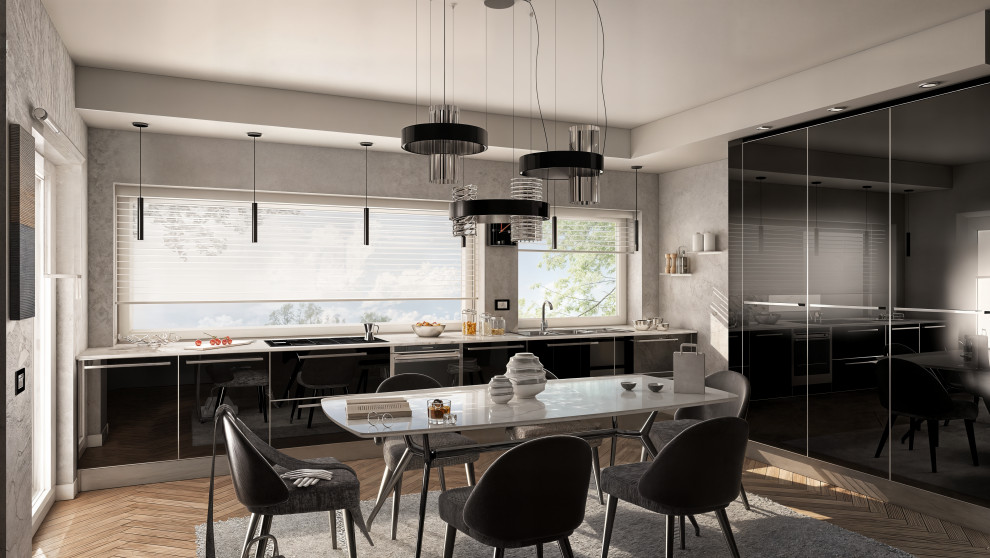 Cucine su misura di design, laccate, moderne, lineari e in legno