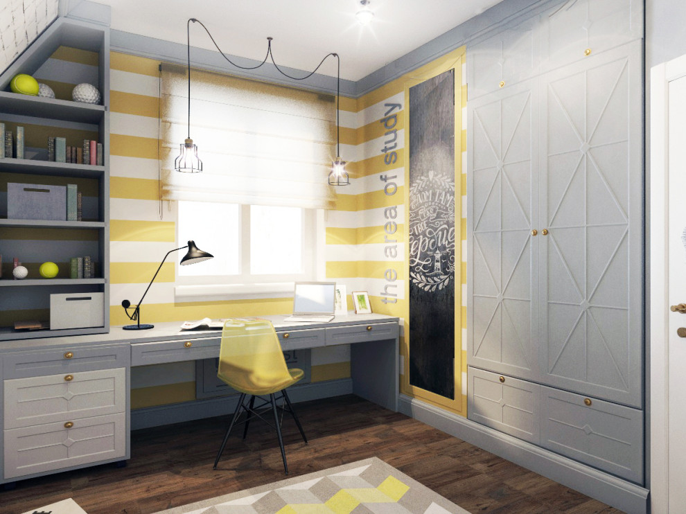 дестские комнаты в мансардных помещениях