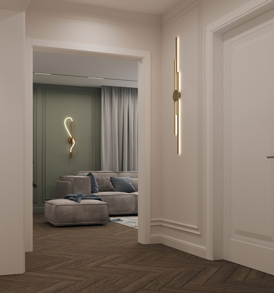 Дизайн-проект трехкомнатной квартиры