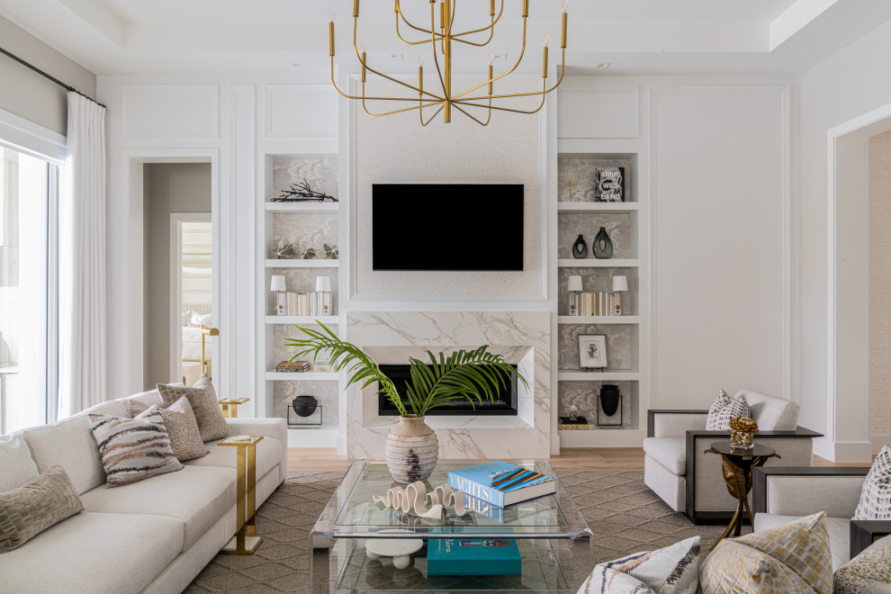 Contemporary Oasis - Transitional - Living Room - Miami - by AV ...