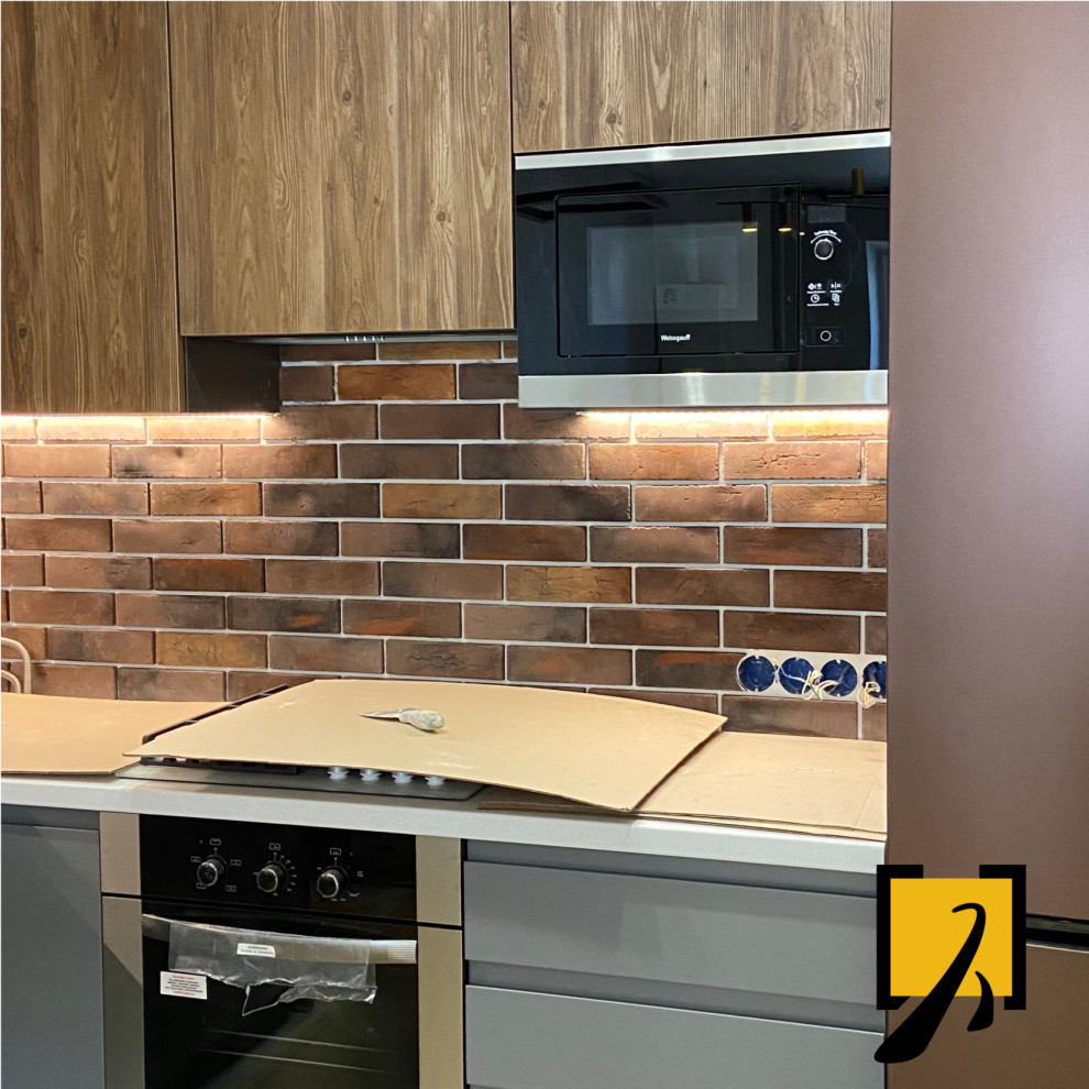 ЖК "Смарт Квартал на Сурикова", кухня в стиле лофт