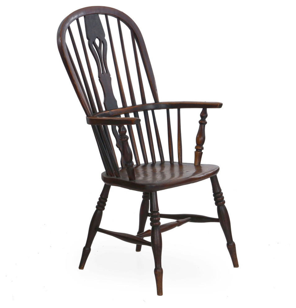 Carolina Chair and Table Windsor Bench Elm