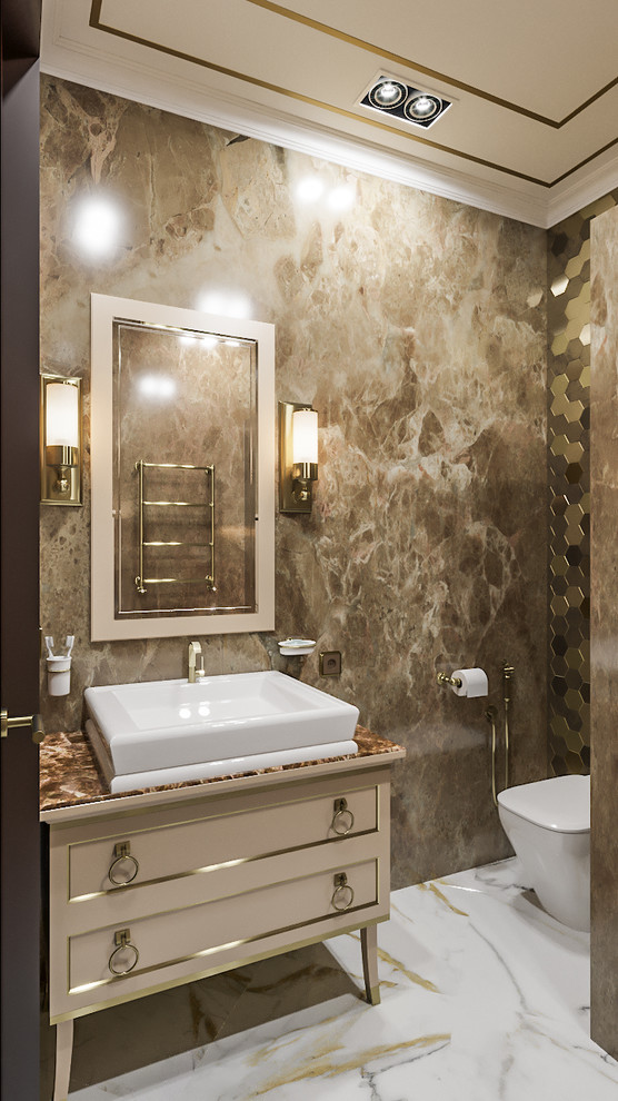 Ванная на первом этаже