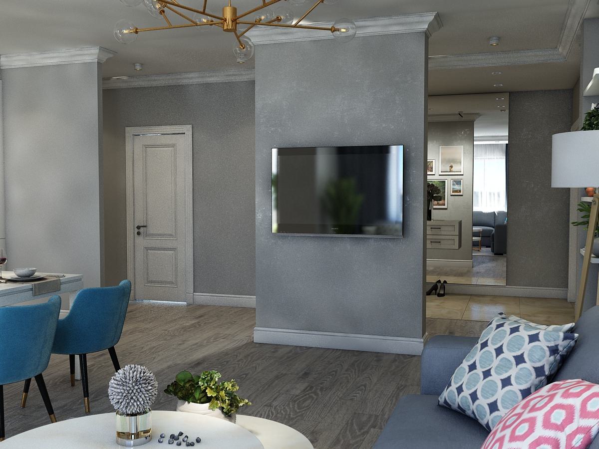 Кухня-гостиная