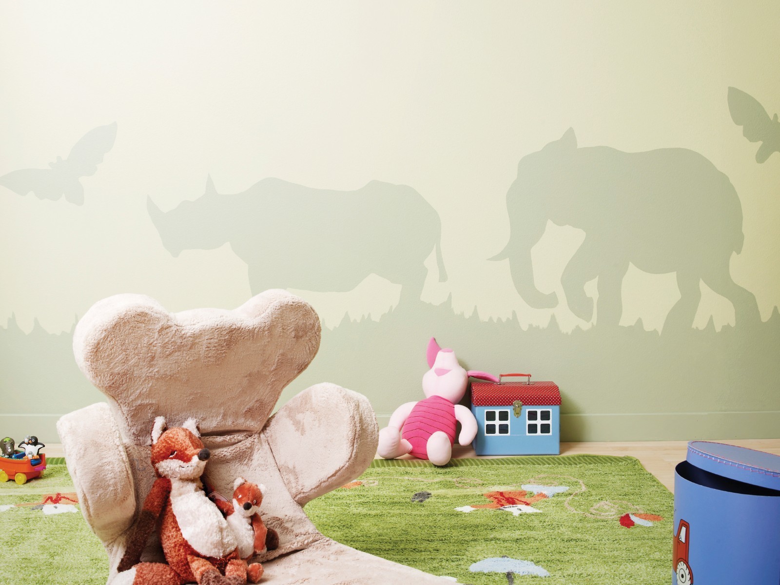 Краски Tikkurila в детских комнатах