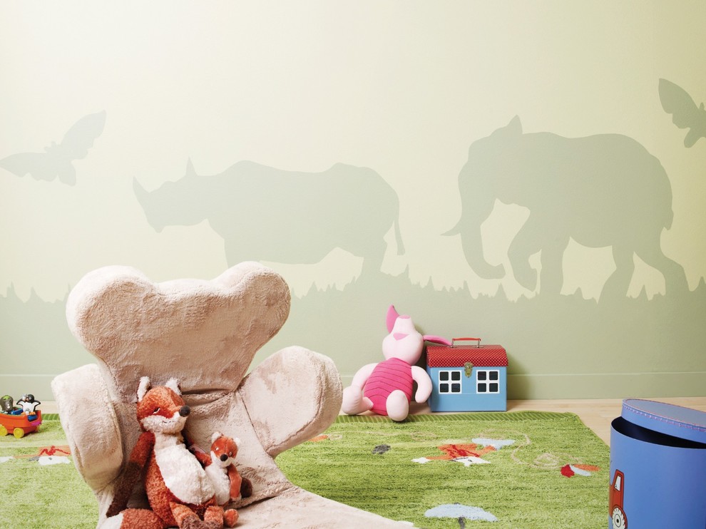 Краски Tikkurila в детских комнатах