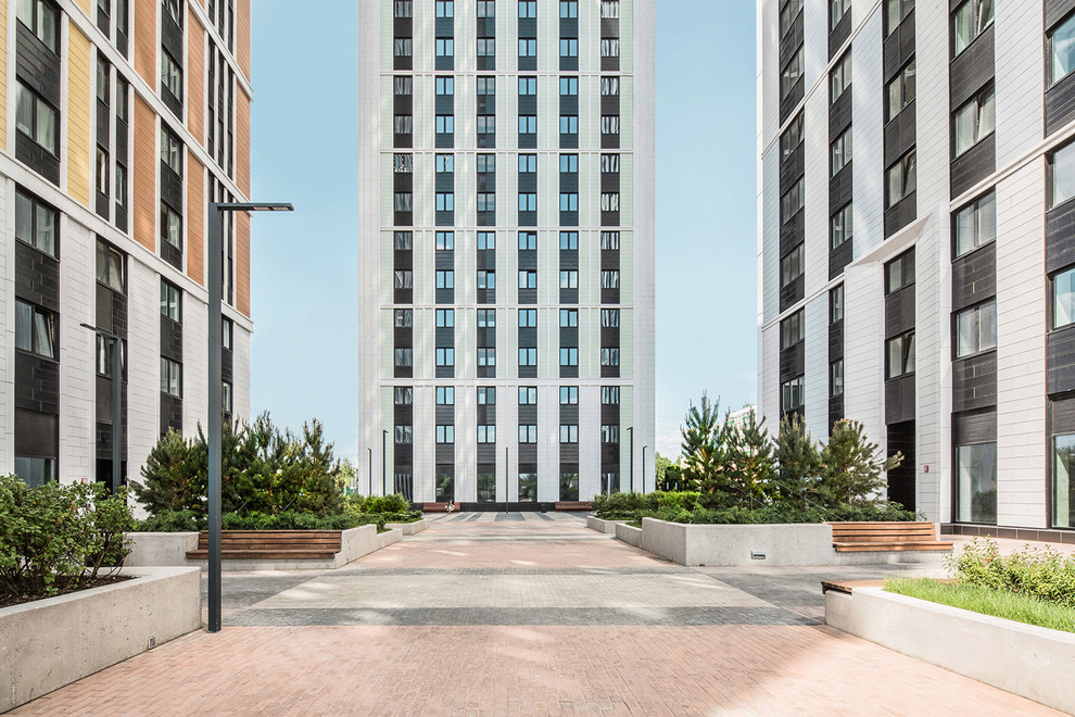 Благоустройство придомовой территории ЖК Водный