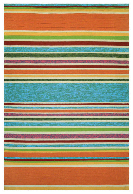 Covington Sherbet Stripe 2296/3067, Multi, 7'10"x7'10"