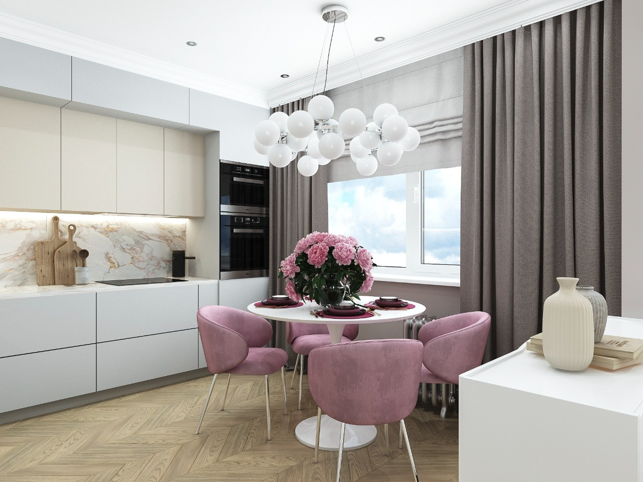 Кухня-гостиная