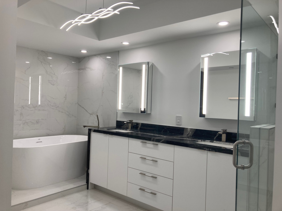 Black & White Condo Renovation