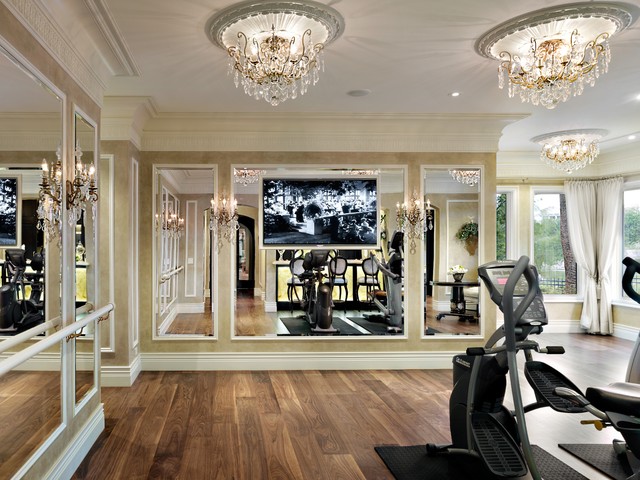 Traditional Home Gym traditional-home-gym
