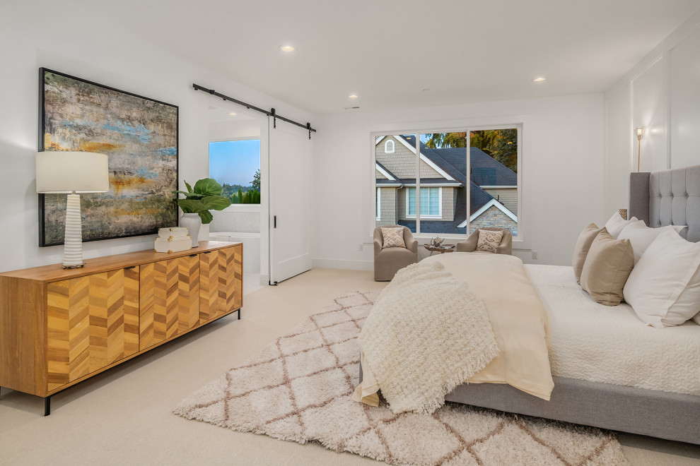 Bellevue Contemporary Contemporary Bedroom Seattle by Baluco