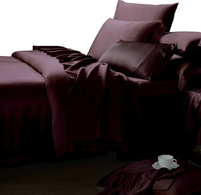 Mulberry Silk Sheet Set 22 Momme Traditional And Mulberry Silk Sheet Set 22 Momme Traditional And Pillowcase Sets By Celestial