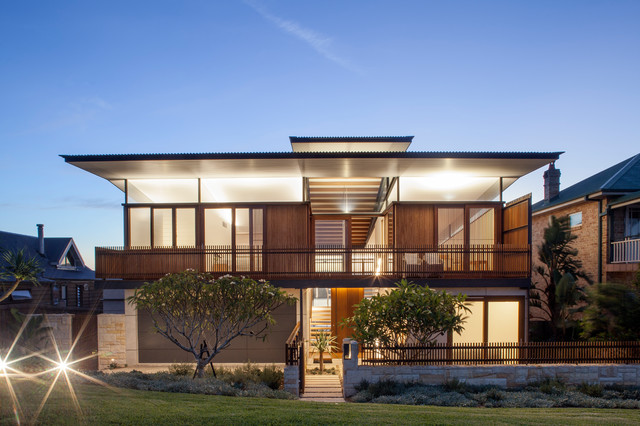 Headland House contemporary-fasad