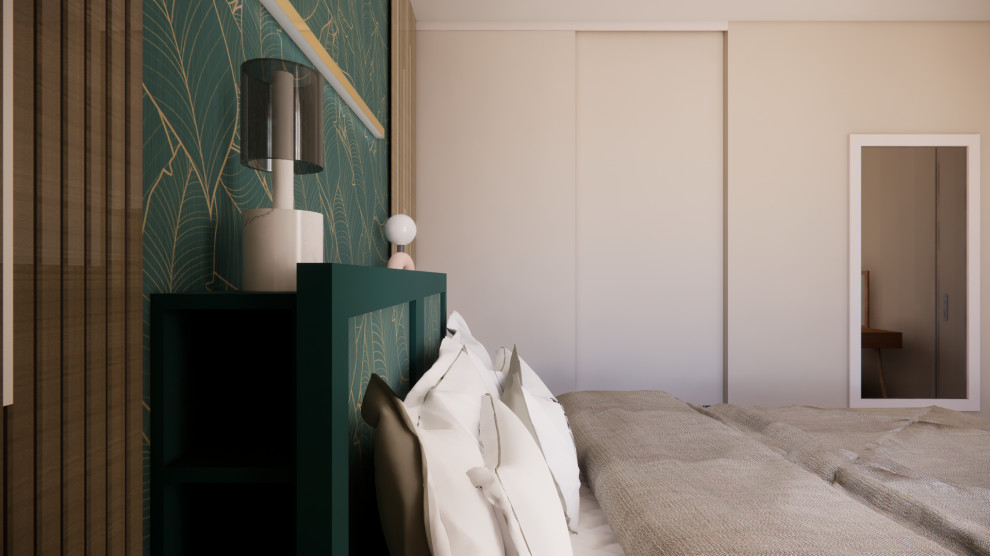 Projet DUBREUIL - Décoration de la chambre parentale