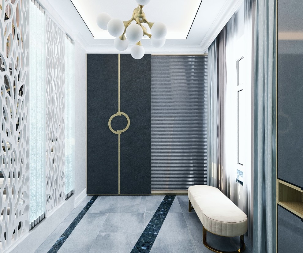 Гостиная-холл в частном домовладении 5