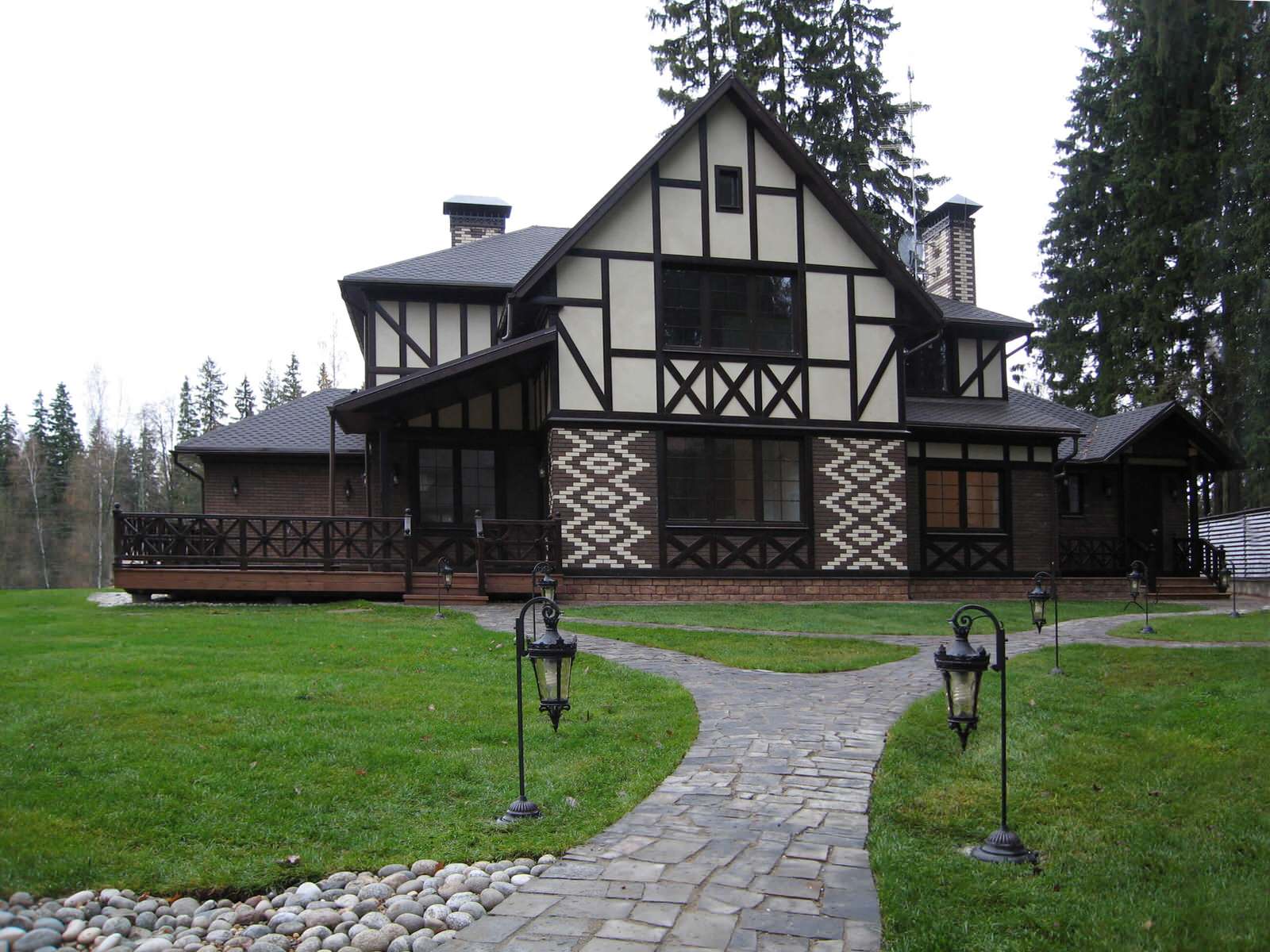 Дома в фахверковом стиле