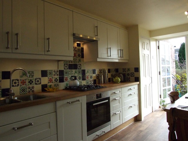 Tile projects rustic-kitchen