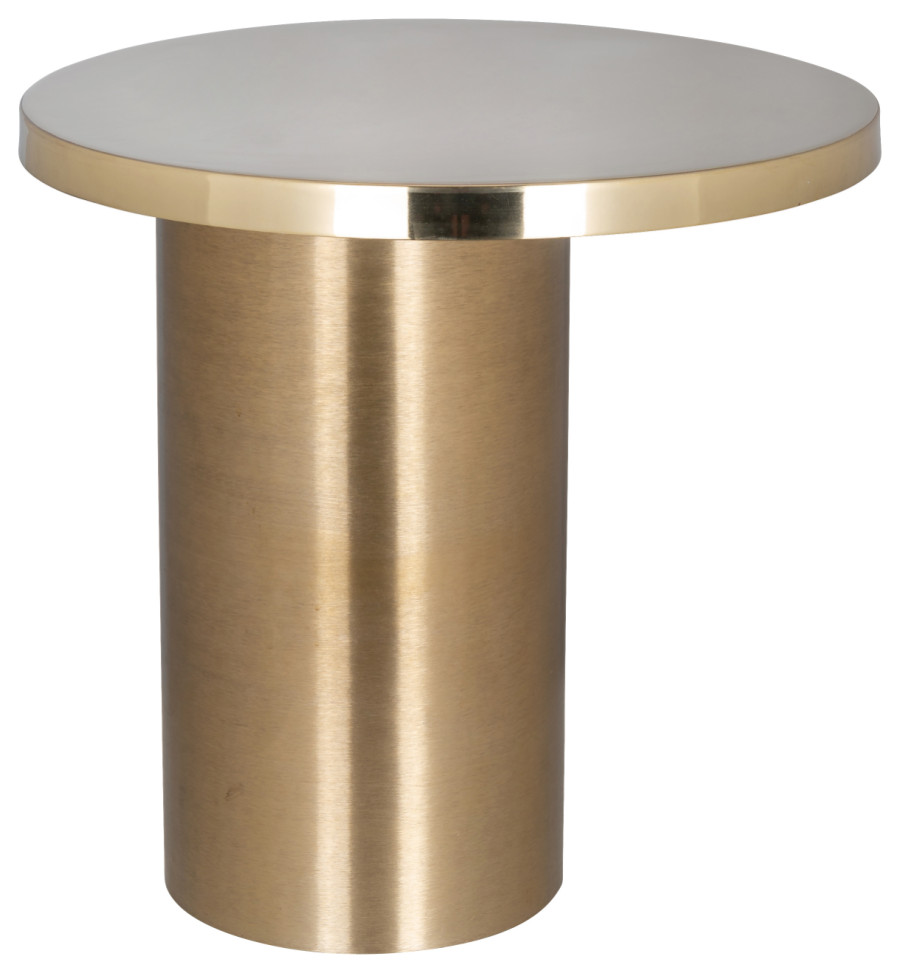 Modern Gold End Table OROA Naya Modern Side Tables And End Tables