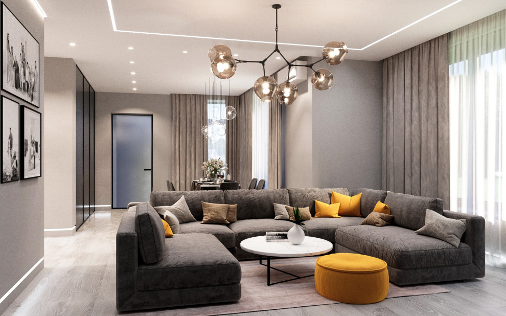 Гостиная-Холл-Столовая