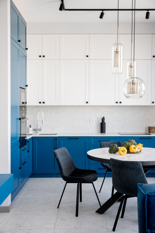 Небесно синий в ЖК Новочеремушкинская 17