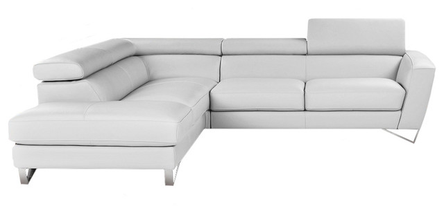 Nicoletti Sparta Italian Leather Sectional Sofa - Modern - Sectional Sofas  - by BedTimeNYC | Houzz