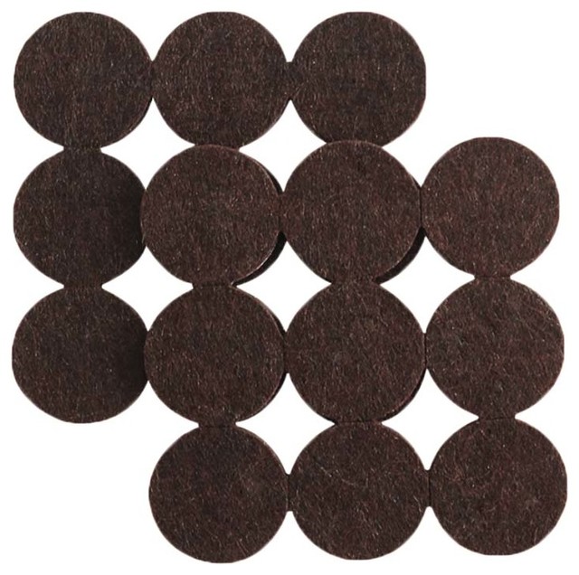 Brown Floor Protectors Self Adhesive Furniture Leg Pads 90 Pieces Brown Floor Protectors Self Adhesive Furniture Leg Pads 90 Pieces Round Contemporary By Blancho Bedding