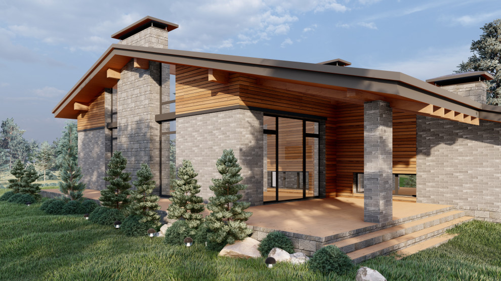 Проект 2-этажного дома