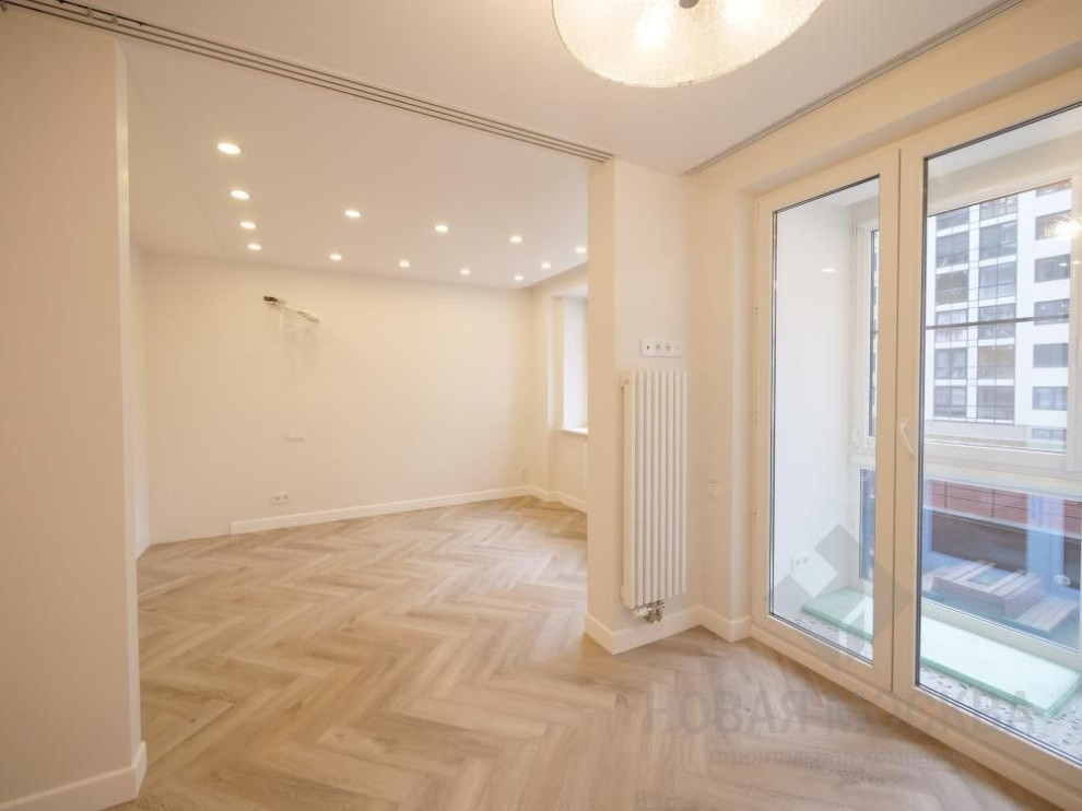 Ремонт двухкомнатной квартиры 54 кв. м в ЖК «Москвичка»