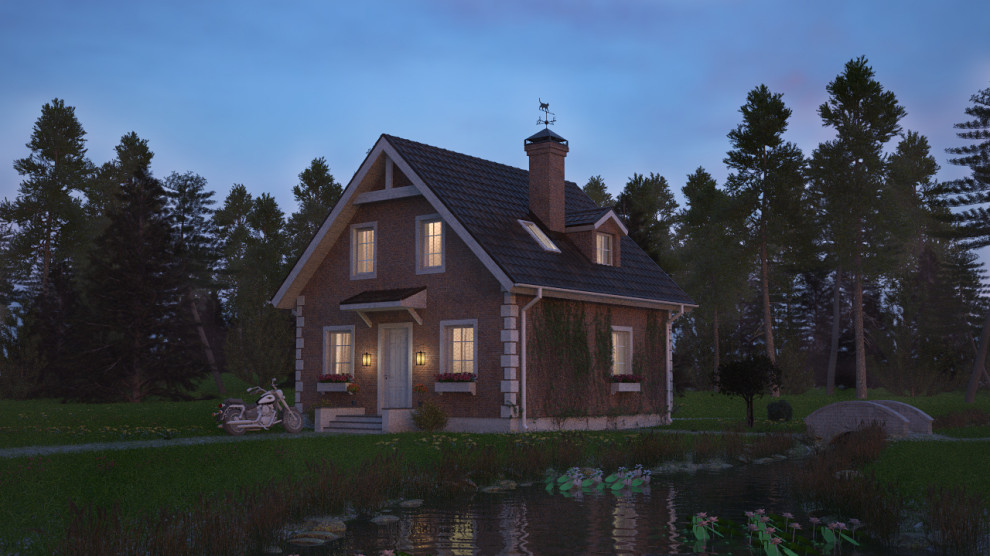 Дизайн-проекты и визуализации коттеджей и фасадов