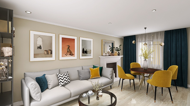 Трехкомнатная квартира в современном стиле