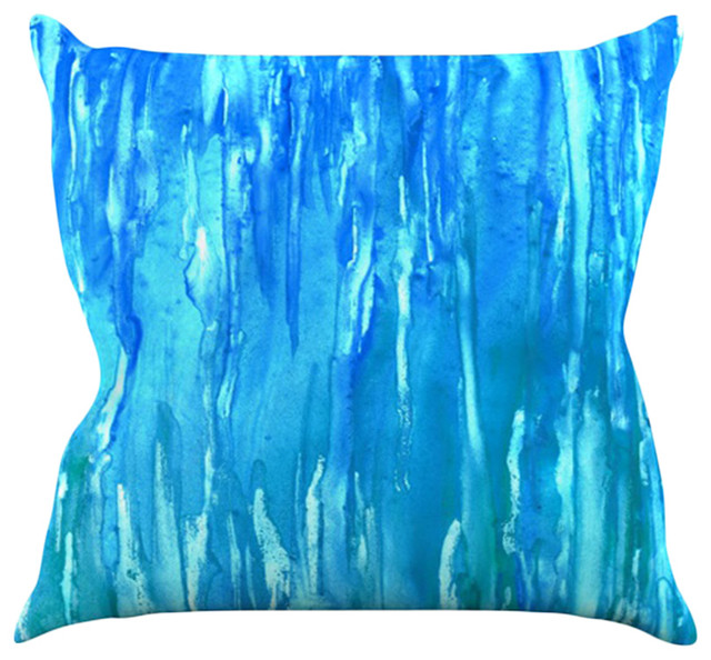 Kess InHouse Rosie Brown "Wet & Wild" Throw Pillow & Reviews Houzz