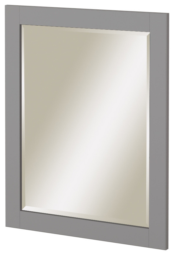 Grayson 30 X36 Framed Bevel Mirror Transitional Bathroom Grayson 30 X36 Framed Bevel Mirror