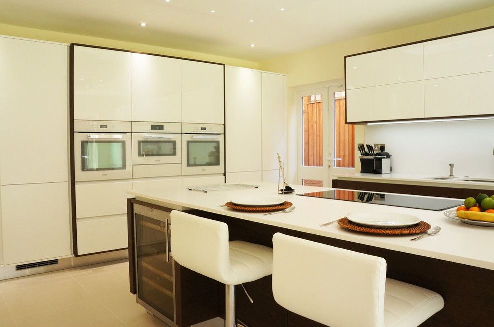 Design ideas for a kitchen in Surrey.