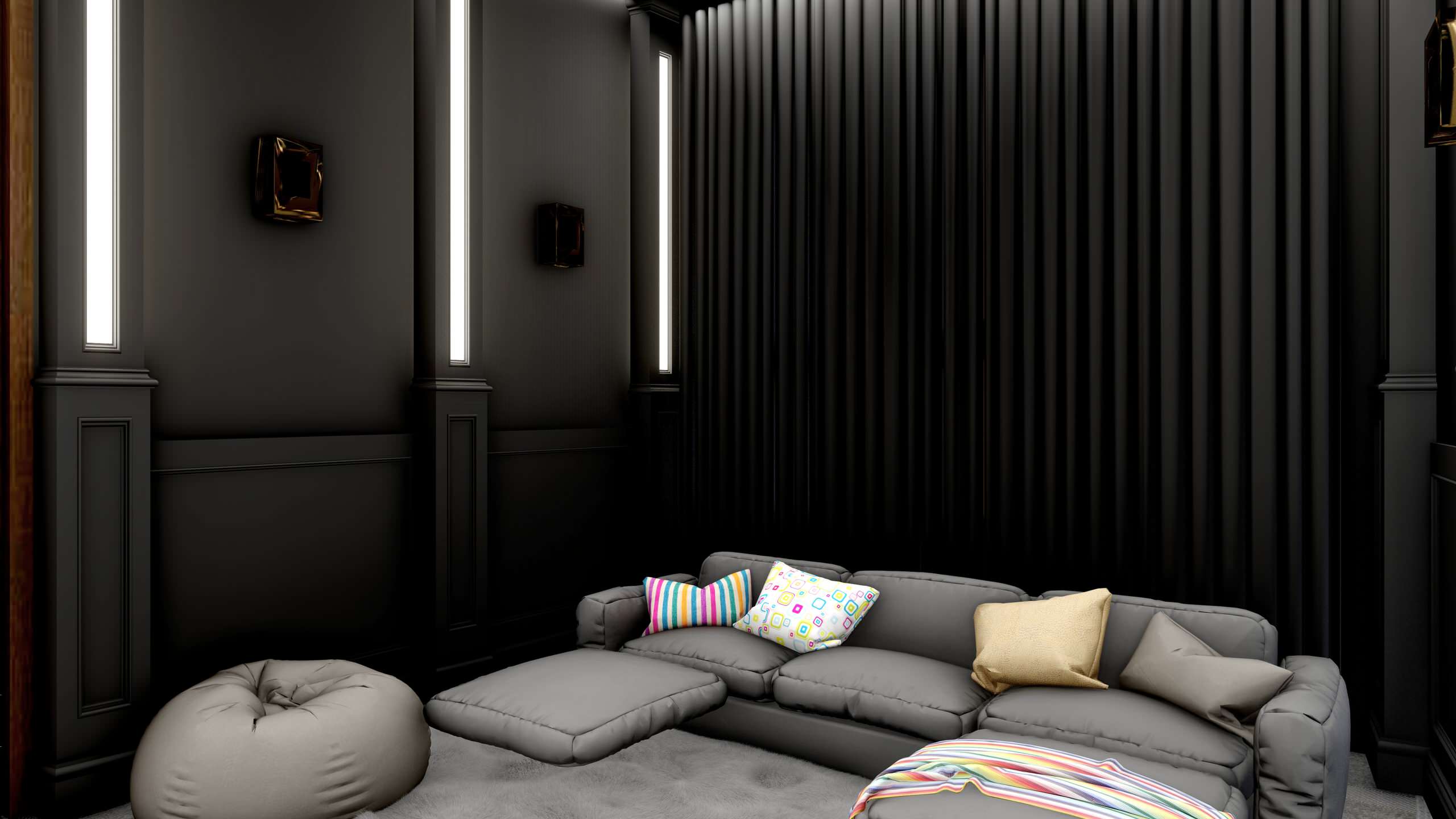 Home Cinema Interior design in Ealing