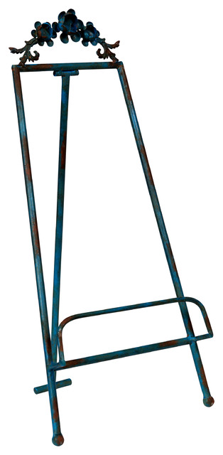 Rustic Metal Flower Easel Large Traditional Decorative Objects And Figurines Rustic Metal Flower Easel Large Traditional Decorative Objects And Figurines